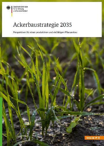 Cover der Broschüre Ackerbaustrategie 2035