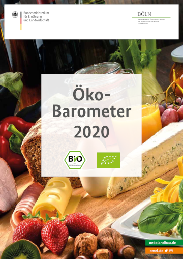 Cover der Broschüre "Öko-Barometer 2020"