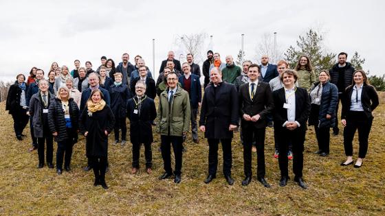 Gruppenbild im Freien