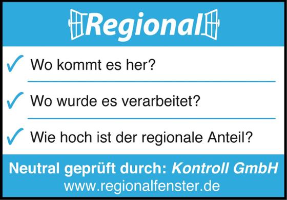 Logo Regionalfenster Beispiel Logo Regionalfenster Beispiel