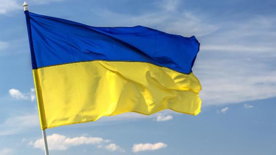 Flagge der Ukraine