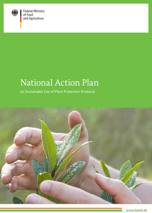 Cover of the brochure National Action Plan on Sustainable Use of Plant Protection Products