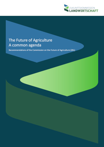 Cover Brochure The Future of Agriculture A common agenda