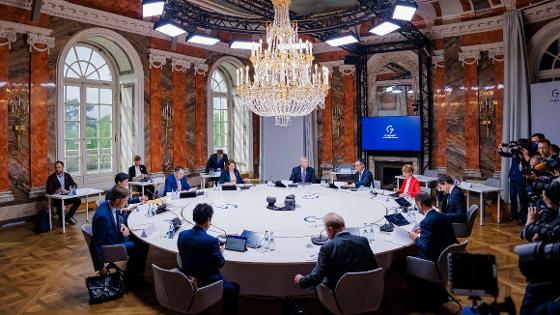 Picture of the G7 Agriculture Ministers' Meeting in Hohenheim University