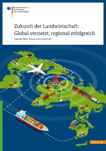 Cover der Broschüre "Zukunft der Landwirtschaft"