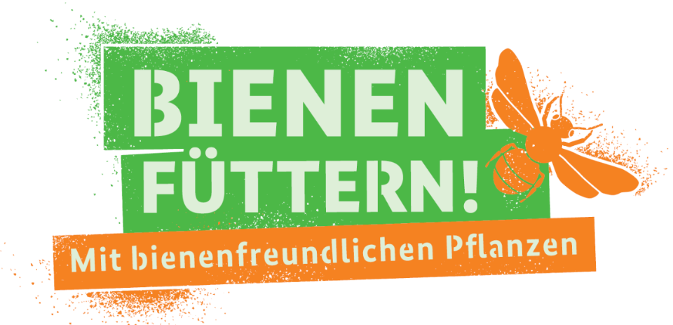 Logo der Initiative "Bienen füttern"