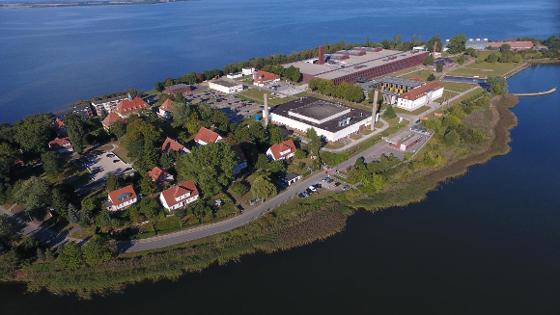 FLI - Luftaufnahme der Insel Riems FLI - Luftaufnahme der Insel Riems