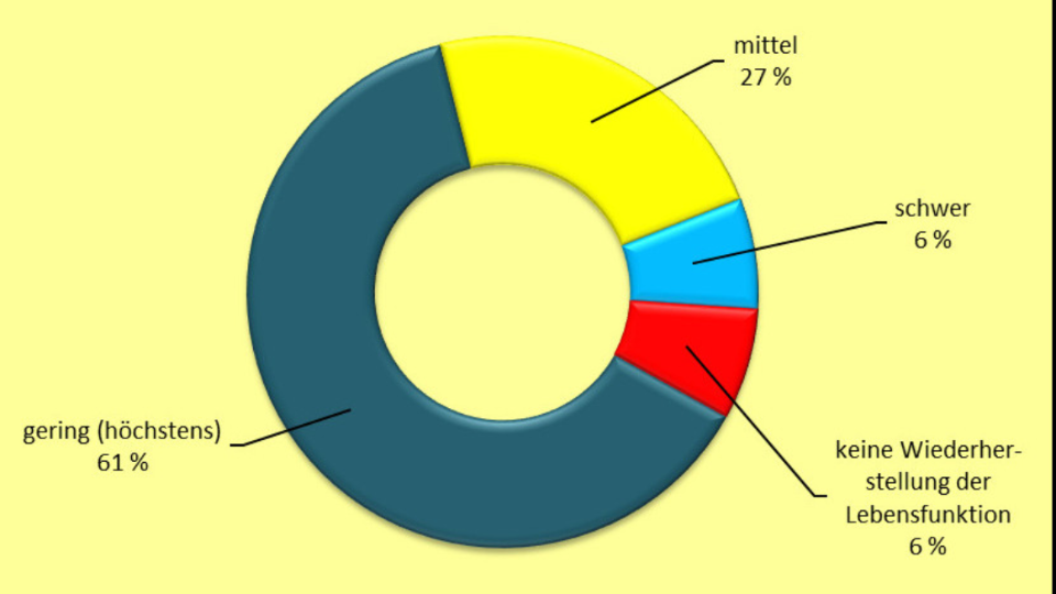 Schweregrad der Versuche 2018 Schweregrad der Versuche 2018