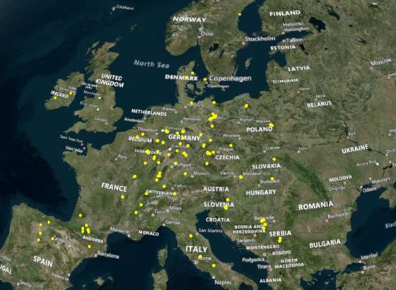 Landkarte Europa Landkarte Europa