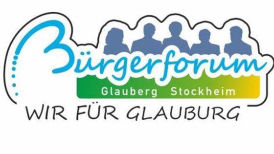 Logo in den Farben blau und grün, mit Schriftzug und 5 stilisierten Menschen