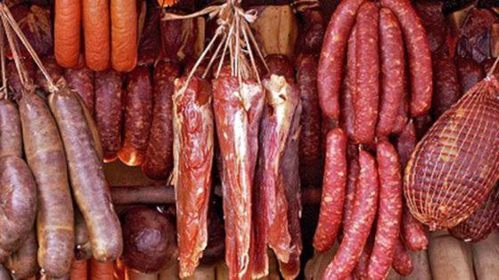 Sausage and ham specialities